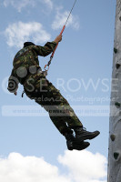 Marine Cadets rock climbing