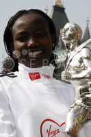 Mary Keitany [Kenya] Winner 2011 London Marathon