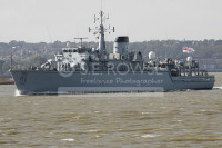 HMS BROCKLESBY  Hunt Class Minehunter