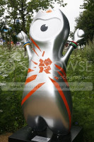 Olympic Mascot Wenlock in the Olympic Park