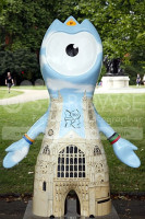 Olympic Mascot Westminster Abbey Wenlock