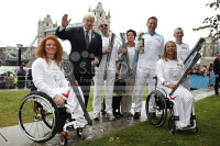 PARALYMPIANS & FLAME 2012