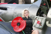 Nell McAndrew London Poppy Day 2012