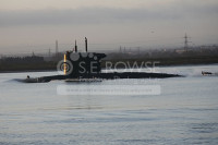 HNLMS Bruinvis Dutch Submarine on the Thames