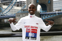 Mo Farah  London Marathon