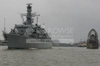 HMS Westminster @ Thames Barrier