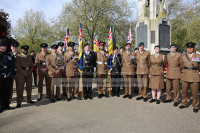 Commemorative Stone Ceremony L/Corp Harold Mugford VC