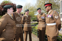 Commemorative Stone Ceremony L/Corp Harold Mugford VC