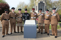 Commemorative Stone Ceremony L/Corp Harold Mugford VC