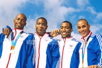 400mts Relay Olympic Champions 2004