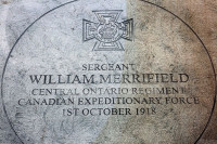 Victoria Cross Stone Sg't  William Merrifield VC  2