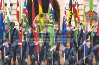 Air Cadets at Buckingham Palace