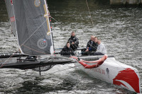 Racing In The Royal Docks London
