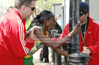 Berhane Adere  Ethiopia 2nd London Marathon 2007