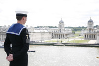HMS Ark Royal & Old Naval College Greenwich