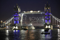 HMS TYNE arrives in London